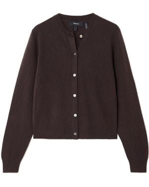 Theory Cashmere Cardigan - Brown