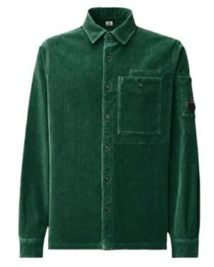 C.P. Company Long-Sleeved Shirt - Green