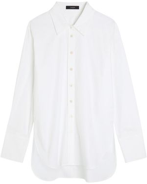 JOSEPH Joe Cotton-Poplin Shirt - White