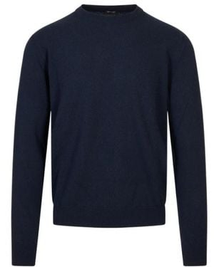 Kiton Long-Sleeved Knitwear - Blue