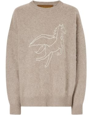 Mother Cashmere And Wool-Blend Jumper - Natural