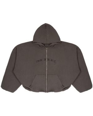 MISBHV Inflated Mbh Devil Zip-Up Hoodie - Brown