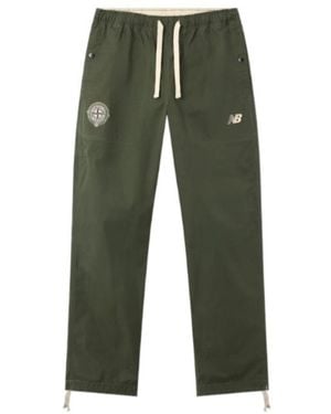 Stone Island Loose-Fit Reversible Trousers - Green