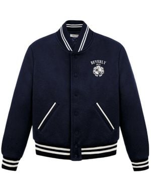 Sporty & Rich Bomber Jackets - Blue