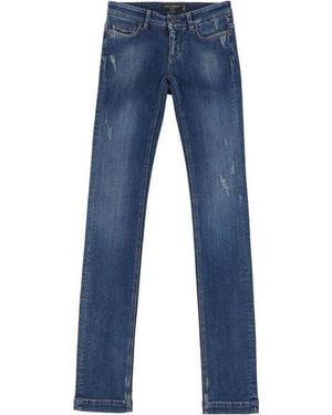 Dolce & Gabbana Multi-Pocket Jeans - Blue