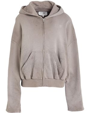 MM6 by Maison Margiela Tie-Dye Hoodie - Grey