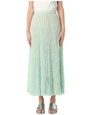 Fabiana Filippi Tulle Midi Skirt - Green