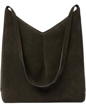 Studio Nicholson Hoho Suede Bag - Black