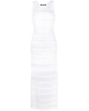 Antonino Valenti Netted Dress - White