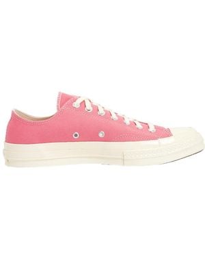 Comme des Garçons Round Toe Trainers - Pink