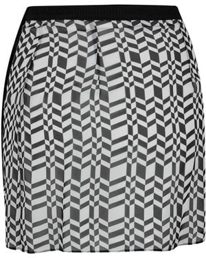 Missoni Color-Blocked Midi Skirt - Black