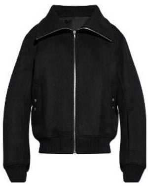 Rick Owens Blixa Dracucollar Jacket - Black