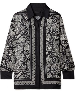 Nili Lotan Alfie Shirt - Black