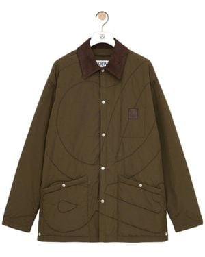 Loewe Padded Overshirt - Green