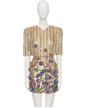 Valentino V-Neck Dress - White
