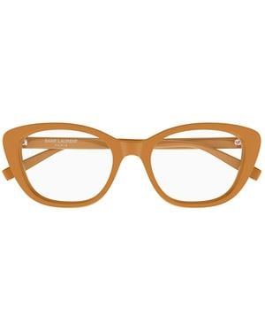 Saint Laurent Full-Rim Non-Prescription Glasses - Multicolor