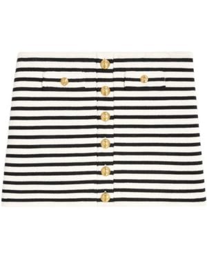 Celine Striped Skirt - Multicolour