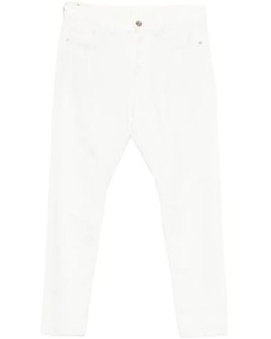Eleventy Five-Pockets Jeans - White