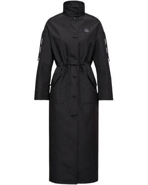 Moncler X Ee72 By Edward Enninful Winifred Trench Coat - Black