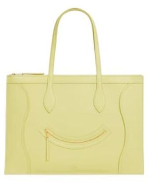 Celine Flat Luggage - Yellow