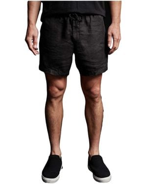 James Perse Drawstring Shorts - Black