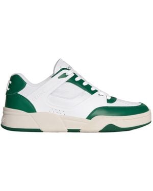 Celine Trainer Ct-09 Low Lace-Up Trainer - Green