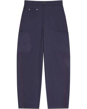 Givenchy Couture Seam Cargo Pants - Blue