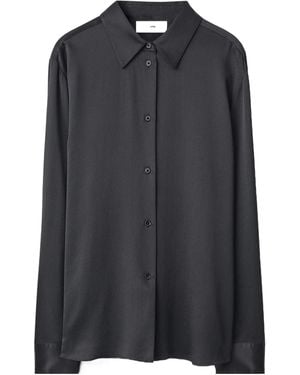 Lisa Yang Long Sleeved Button-Up Shirt - Black