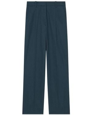 KENZO Cropped Tailored Pants - Blue