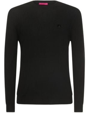Valentino Crewneck Longsleeve Casual Top - Black