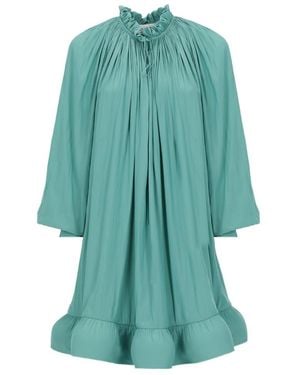 Lanvin Pleated Dress - Blue