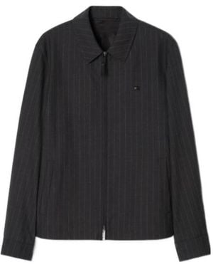 Burberry Wool Bloomsbury Track Jacket - Black