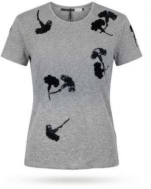 Sportmax Short-Sleeved T-Shirt - Gray