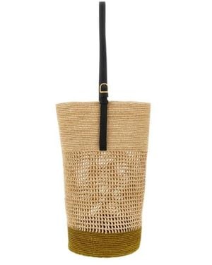 KHAITE Billie Open Top Shoulder Bag - White