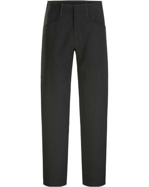 Veilance Voronoi Wool Blend Casual Trousers - Black