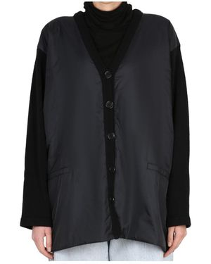 Aspesi V-Neck Buttoned Cardigan - Black