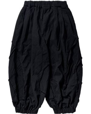 Comme des Garçons Casual Trousers With An Elastic Waistband - Blue