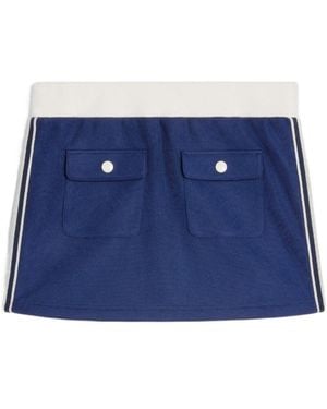 Celine Mini Skirt - Blue