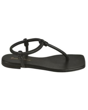 Gianvito Rossi Juno Thong Sandals - Black