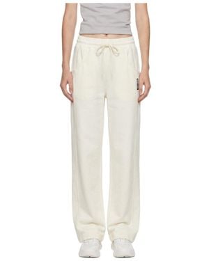 Marissa Chiara Elastic Waist Casual Trousers - White