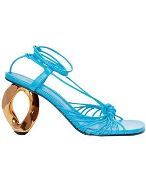 JW Anderson Logo High-Heeled Sandals - Blue