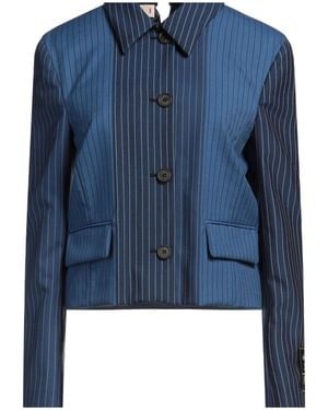 Marni Long Sleeves Jacket - Blue
