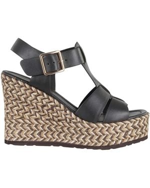 Paloma Barceló Paloma Barceló Olivia Wedge Heeled Sandals - Grey