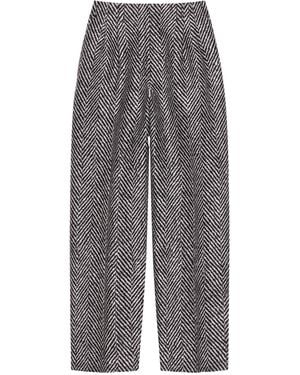 Givenchy Double Pleat Pants - Gray