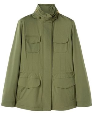 Loro Piana Long-Sleeved Double-Opening Casual Jacket - Green