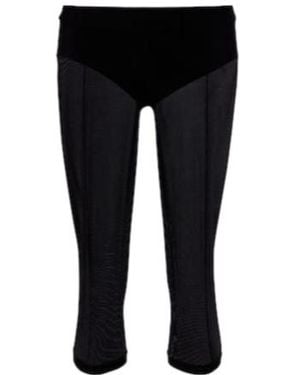 Magda Butrym Skinny Capri Trousers And Briefs Set - Black