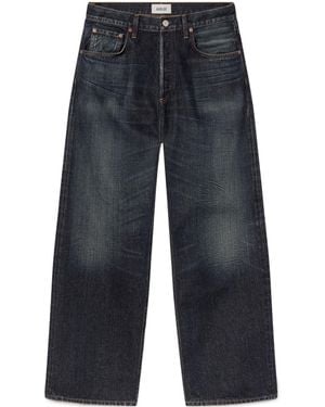 Agolde Wide Leg Jeans - Blue