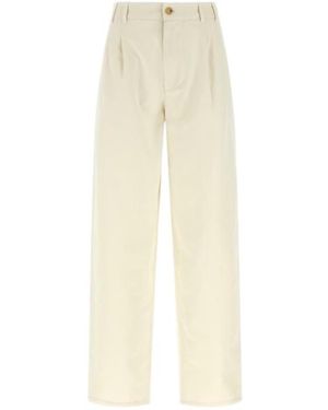 A.P.C. Willow Straight-Leg Trousers - Natural