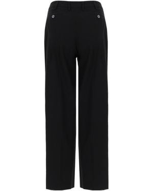 Pt Pantaloni Pt Torino Straight-Leg Trousers - Black