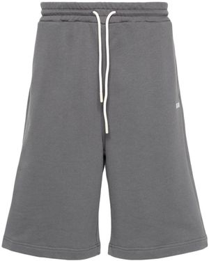MSGM Drawstring Track Shorts - Grey